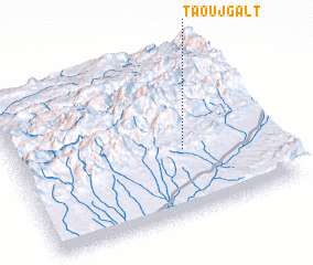 3d view of Taoujgalt