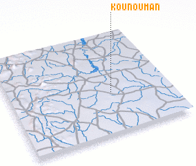 3d view of Kounouman