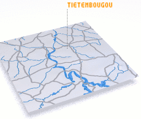 3d view of Tiétembougou