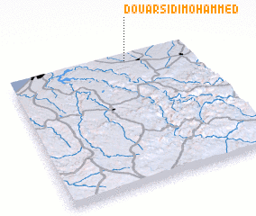 3d view of Douar Sidi Mohammed