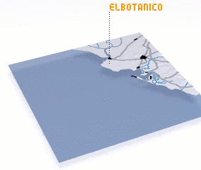 3d view of El Botánico