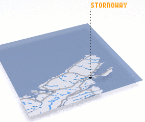 3d view of Stornoway