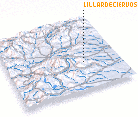 3d view of Villar de Ciervos