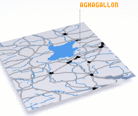 3d view of Aghagallon