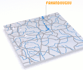 3d view of Fahandougou