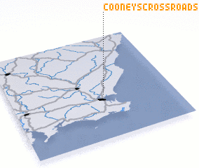 3d view of Cooneys Cross Roads