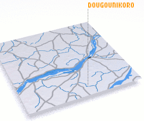 3d view of Dougounikoro