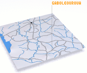 3d view of Gaboléouroua