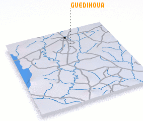 3d view of Guedihoua