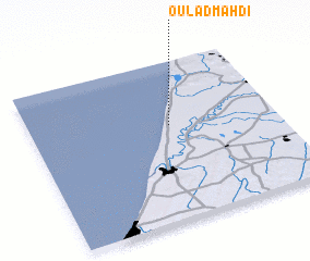 3d view of Oulad Mahdi