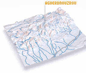 3d view of Aguerd nʼOuzrou