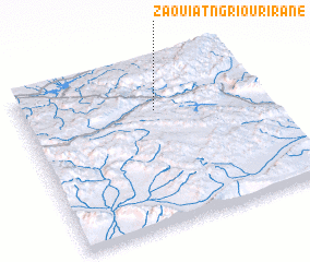 3d view of Zaouiat nʼGrioüriräne