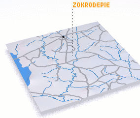 3d view of Zokrodépié