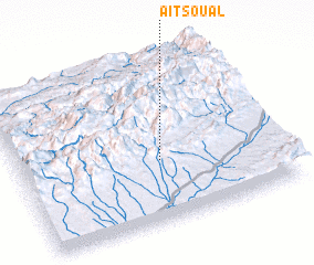 3d view of Aït Soual