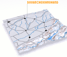 3d view of Douar Cheïkh Mohand