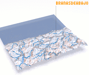 3d view of Brañas de Abajo