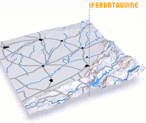 3d view of Iferd nʼTaguine