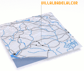 3d view of Villalba del Alcor