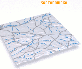 3d view of Santo Domingo