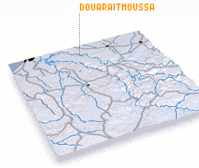 3d view of Douar Aït Moussa