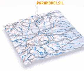 3d view of Páramo del Sil