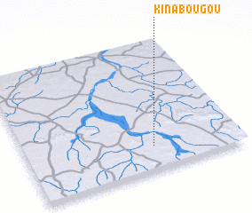 3d view of Kina Bougou