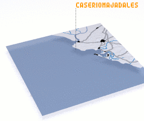 3d view of Caserío Majadales