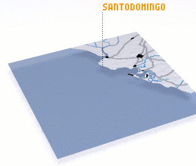 3d view of Santo Domingo