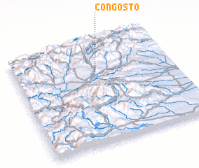 3d view of Congosto