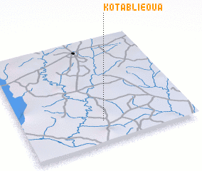 3d view of Kotabliéoua