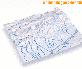 3d view of Azib nʼOuaqqa Amassine