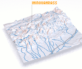 3d view of Imi nʼOuamrass