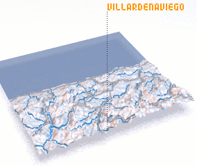 3d view of Villar de Naviego