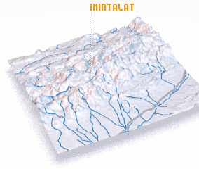 3d view of Imi nʼTalat