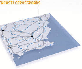 3d view of Newcastle Cross Roads