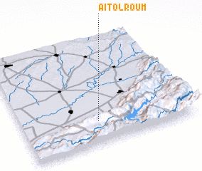 3d view of Aït Olroum