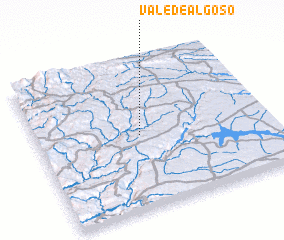 3d view of Vale de Algoso