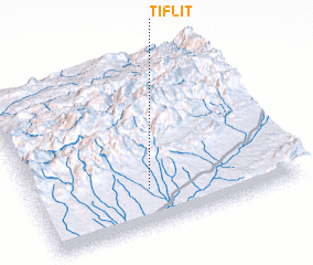 3d view of Tiflit