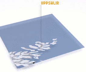 3d view of Uppsalir