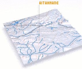 3d view of Aït Ahmane