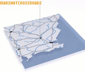 3d view of Knockinarshat Cross Roads