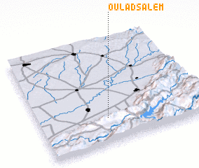 3d view of Oulad Salem