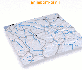 3d view of Douar Aït Malek