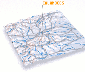 3d view of Calamocos