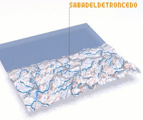 3d view of Sabadel de Troncedo