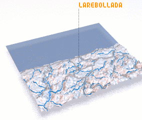 3d view of La Rebollada