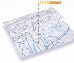 3d view of Irhir nʼInigane