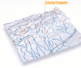 3d view of Zouiat Madri