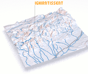 3d view of Ighir nʼTissent