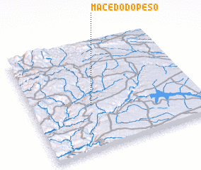 3d view of Macedo do Peso